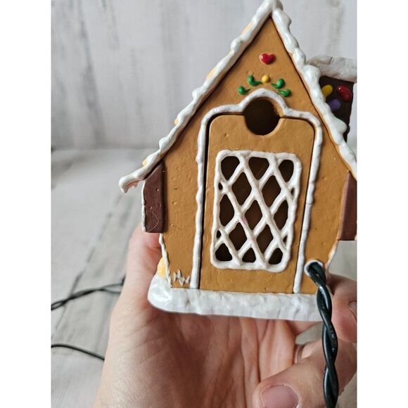 Hallmark gingerbread scented ornament vintage Xmas 2002 tree - Picture 7 of 10